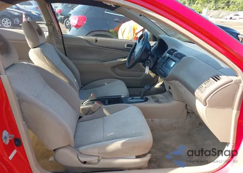 2001 Honda Civic Lx from USA, damaged, VIN 1HGEM22501L077824